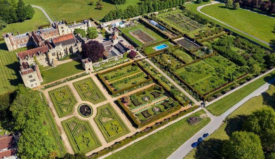 The beautiful grounds of Penshurst Place will be taken over by space travellers this February. Picture: Ollie Dixon