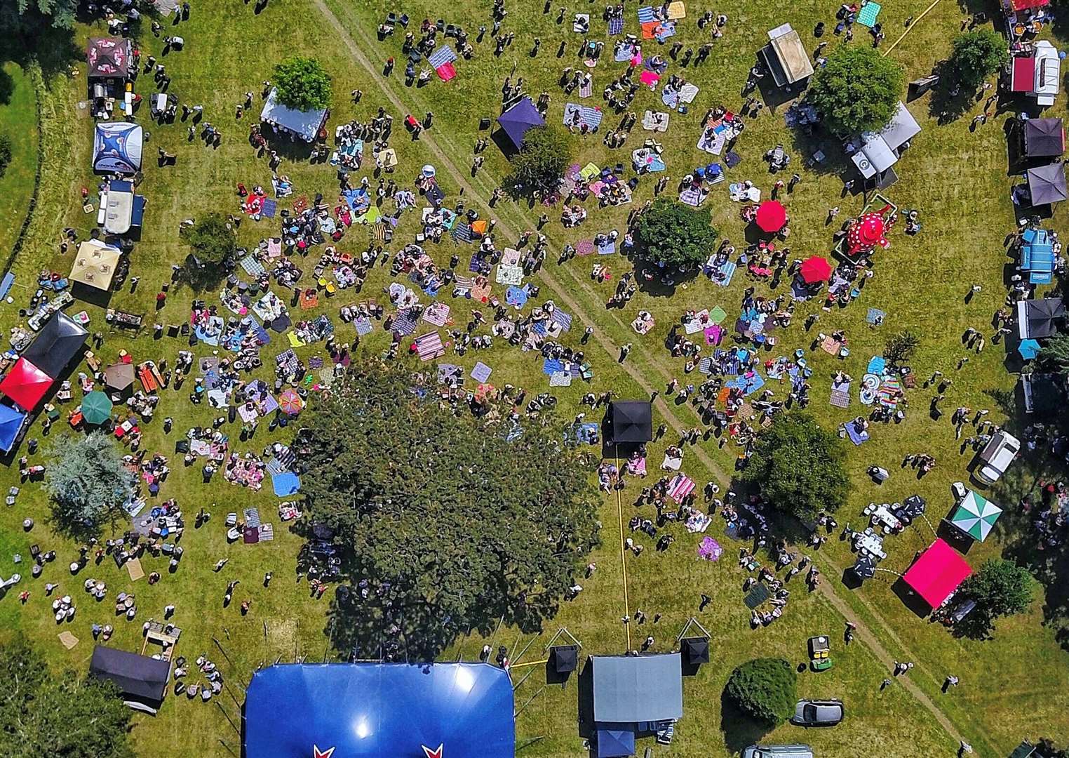 All the fun of a festival at Lullingstone