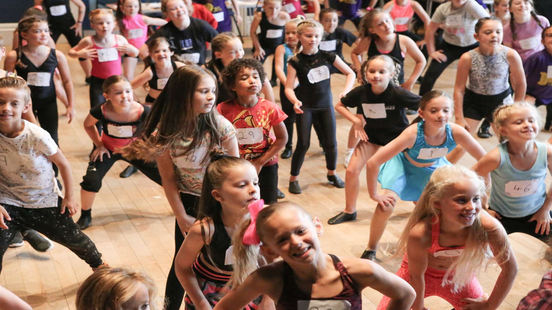 Scores of talented youngsters dance to the likes of Beyonce at the auditions