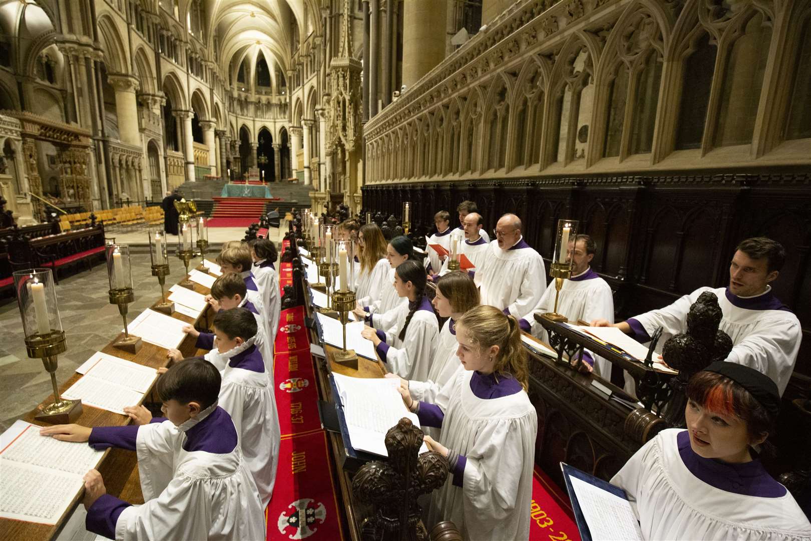 Canterbury Cathedral's boys' and girls' choirs will be on an equal footing when the changes come into place. Picture: Canterbury Cathedral