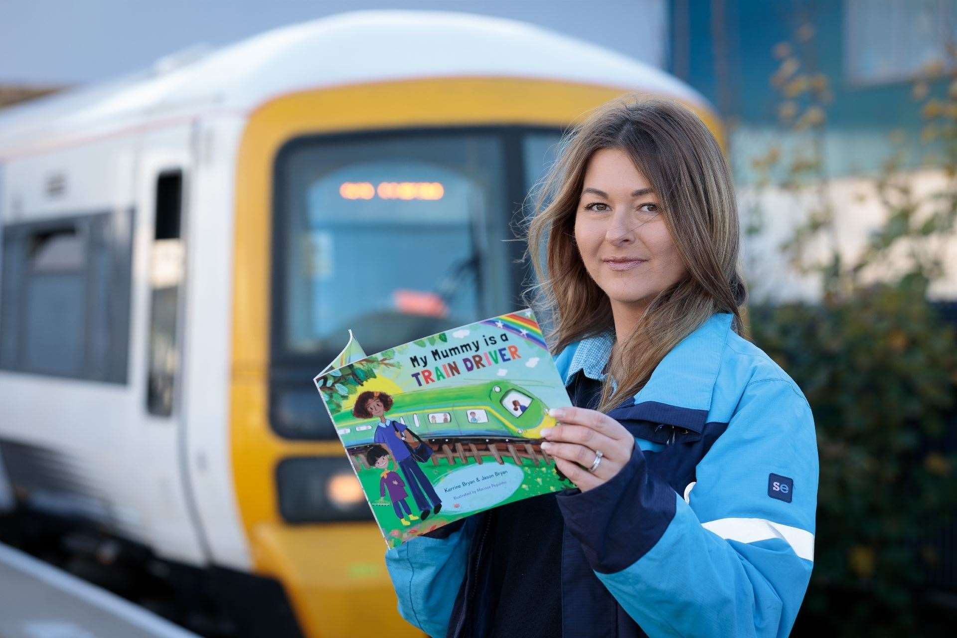 Lauren Stowers, from Dartford, works on route between Kent and London. Picture: Southeastern