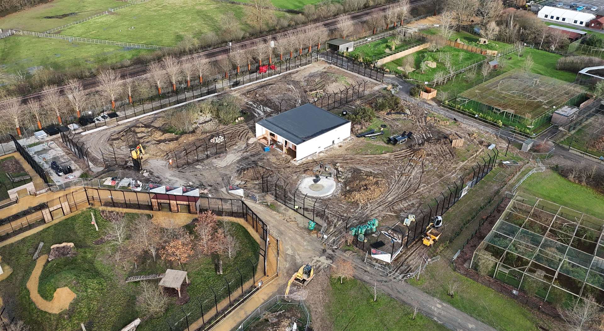 How the Lion Rescue Centre currently looks. Picture: The Big Cat Sanctuary