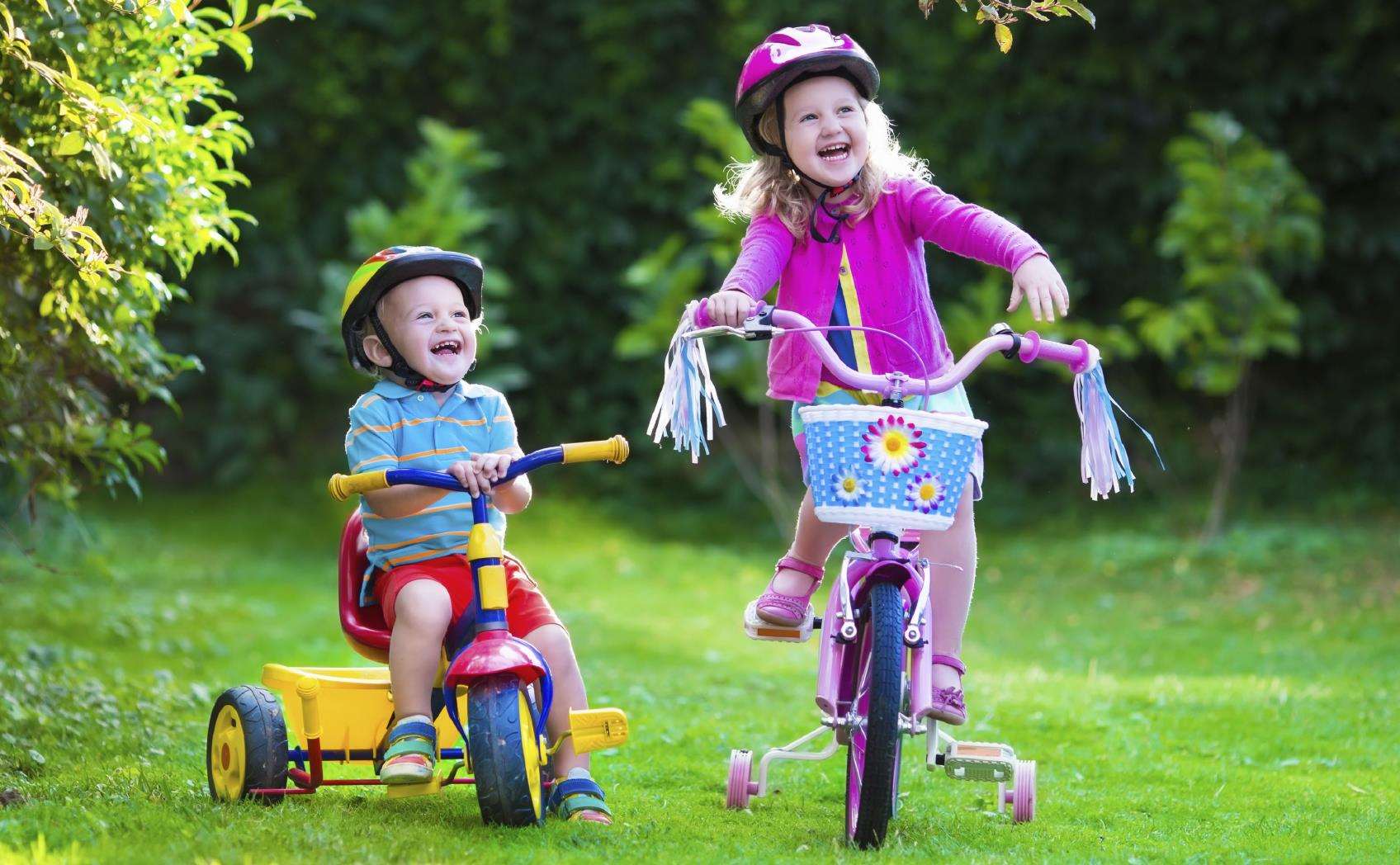 Children can learn to ride a bike at Betteshanger Park