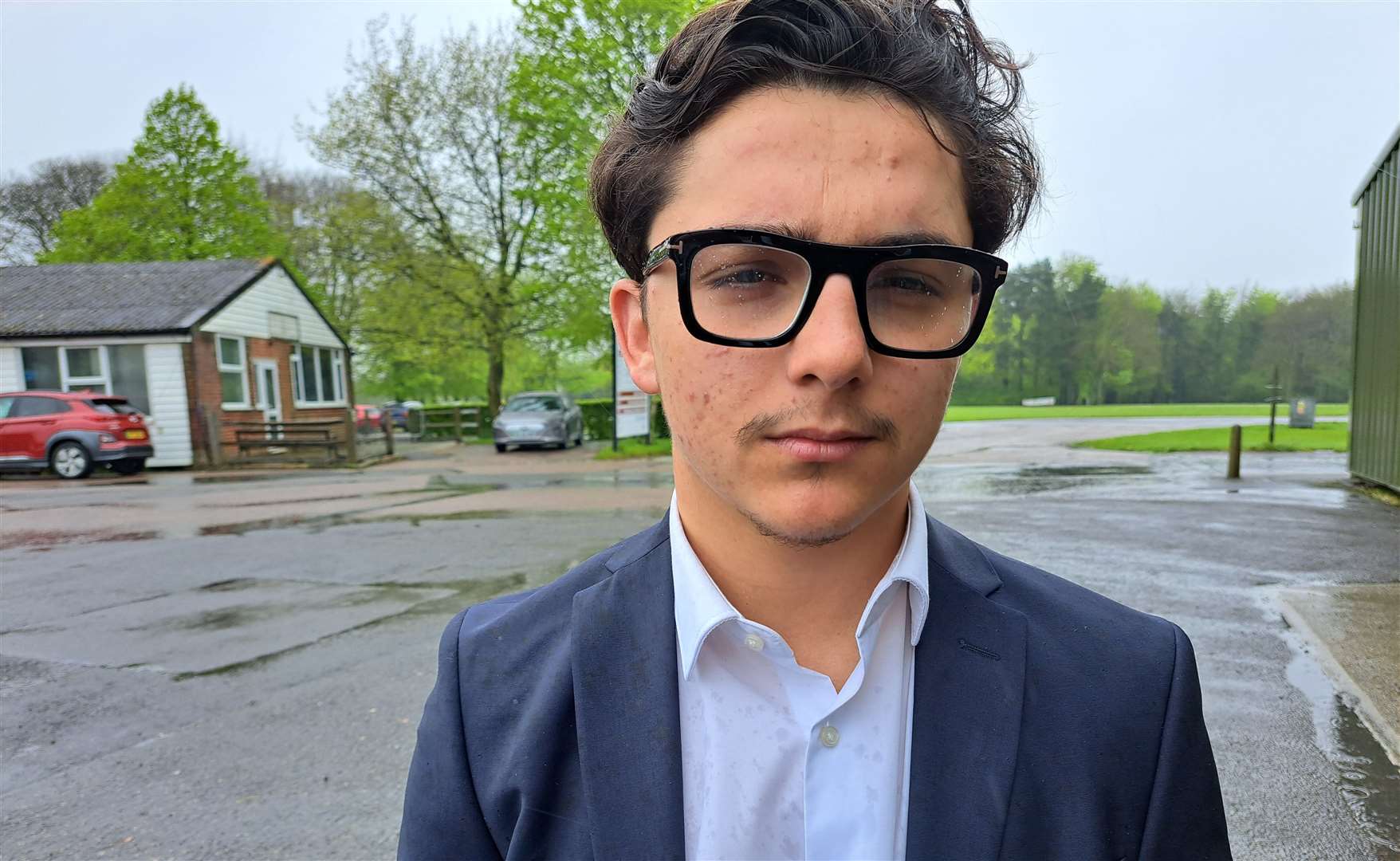 Maidstone's youngest councillor, Stan Forecast, voted against the motion