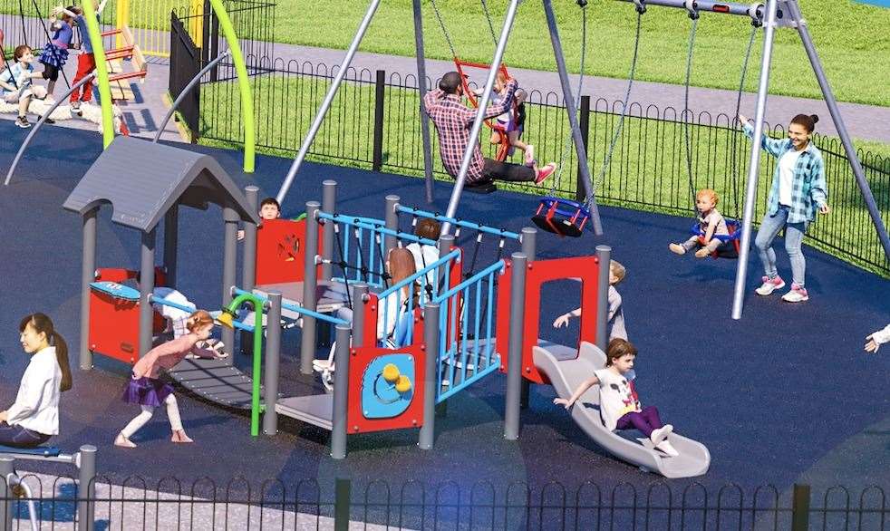 How the new play area will look