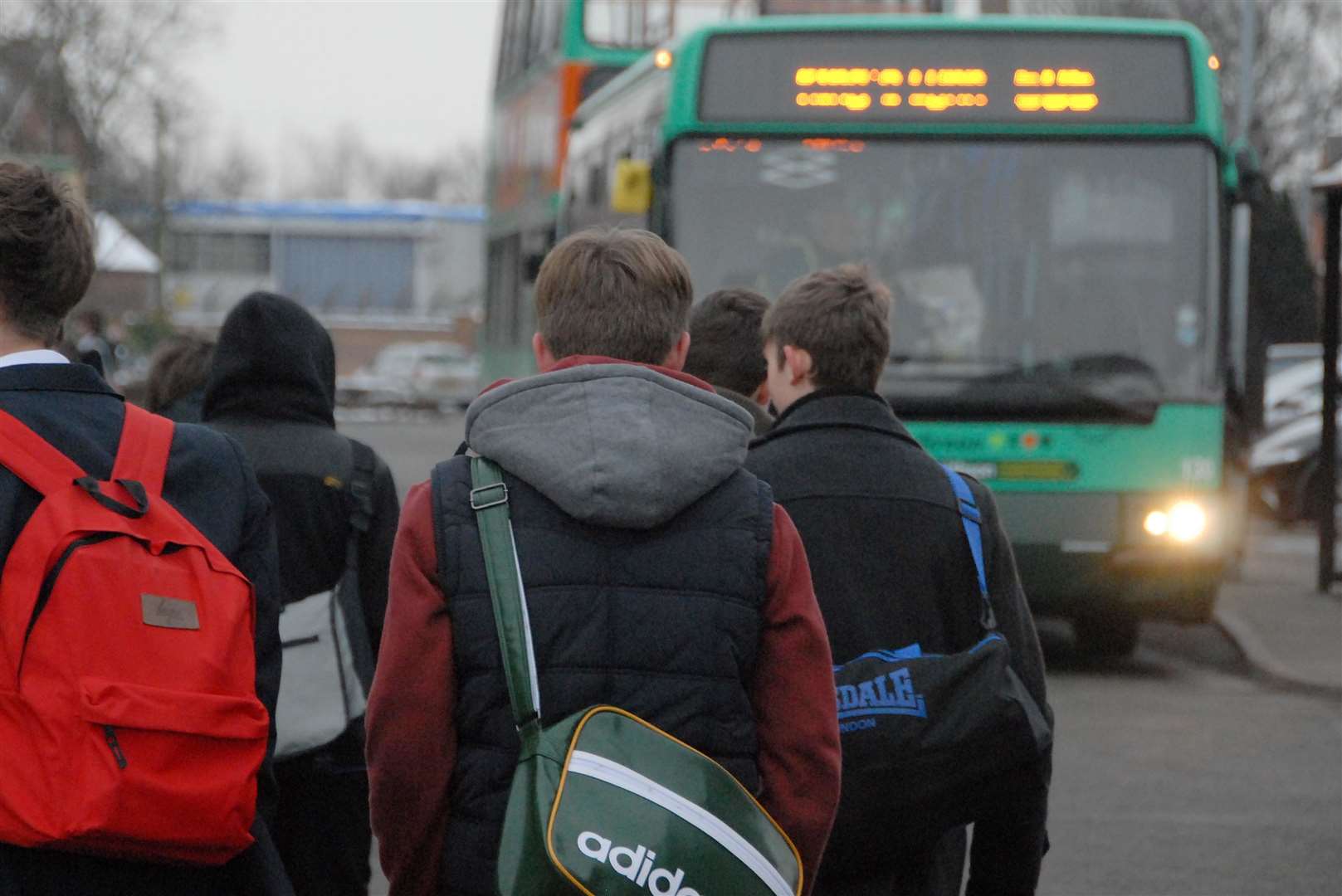 School bus passes could rise in cost to £600 Library photo