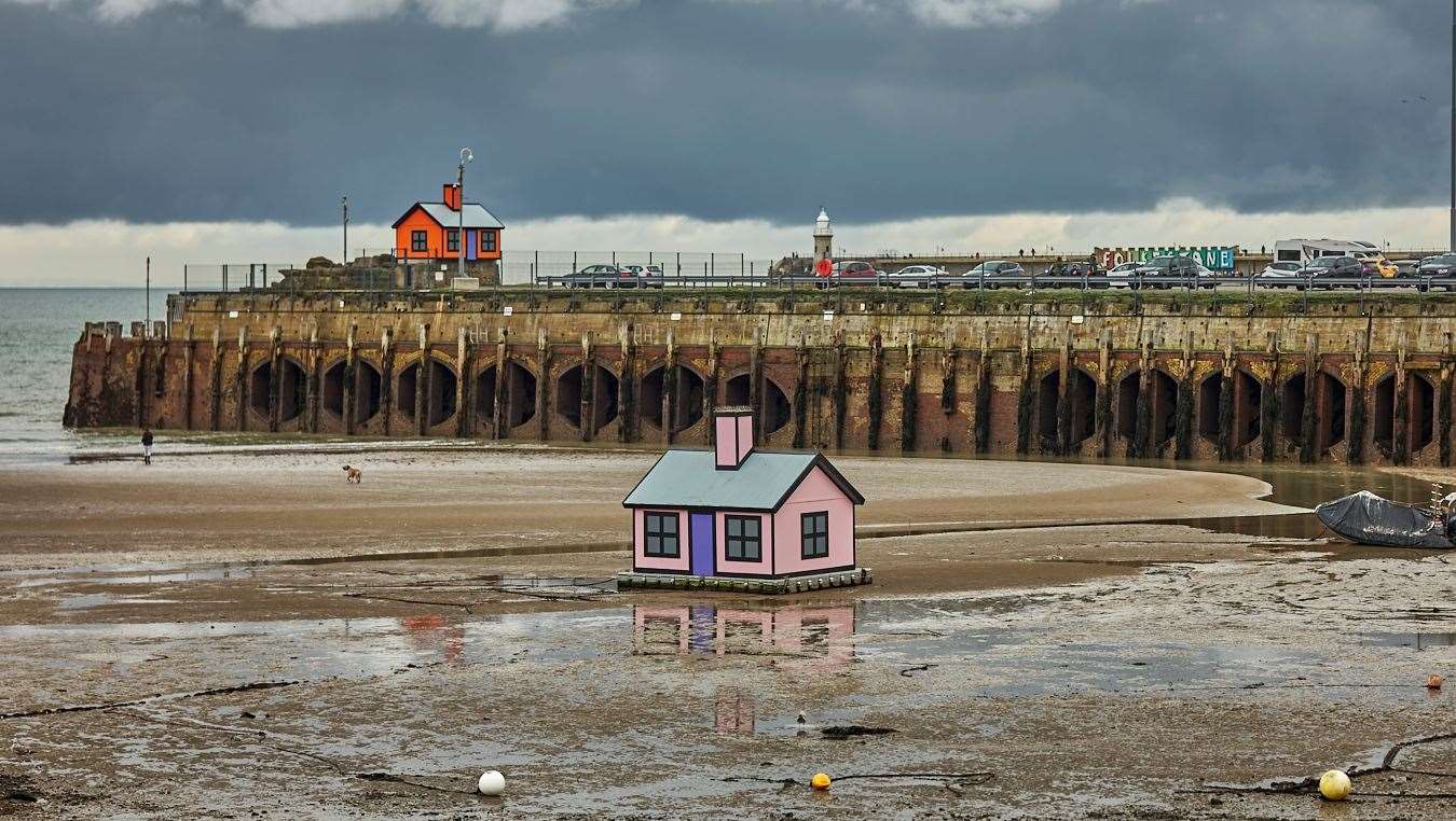 Art lovers have been waiting for four years to visit the Folkestone Triennial. Picture: Matt Rowe