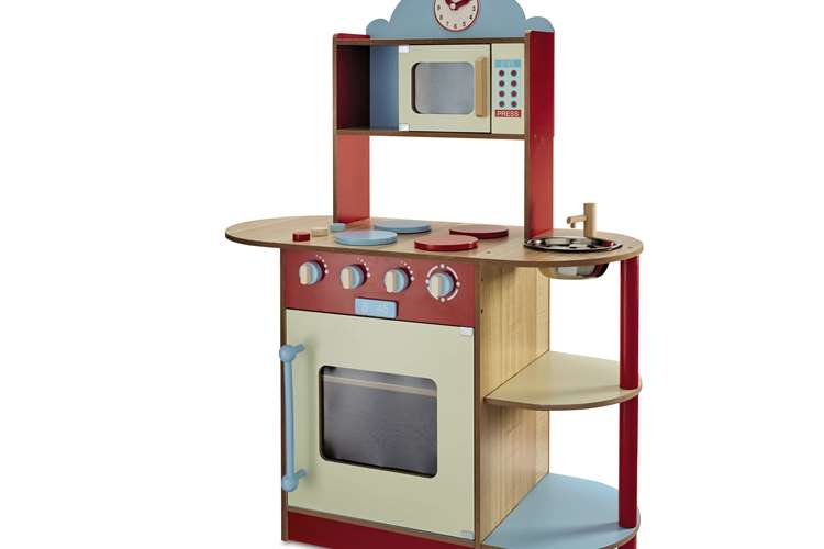 aldi wooden kitchen set