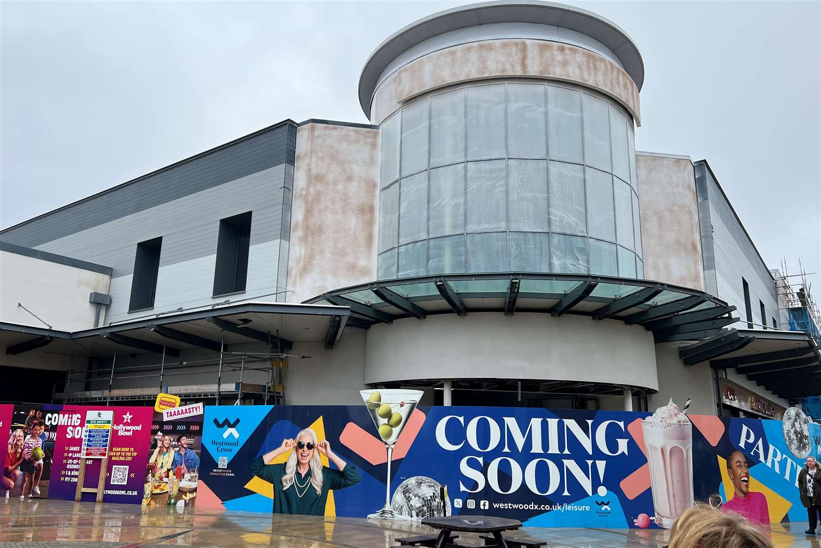 The former Debenhams at Westwood Cross - Hollywood Bowl will open in August