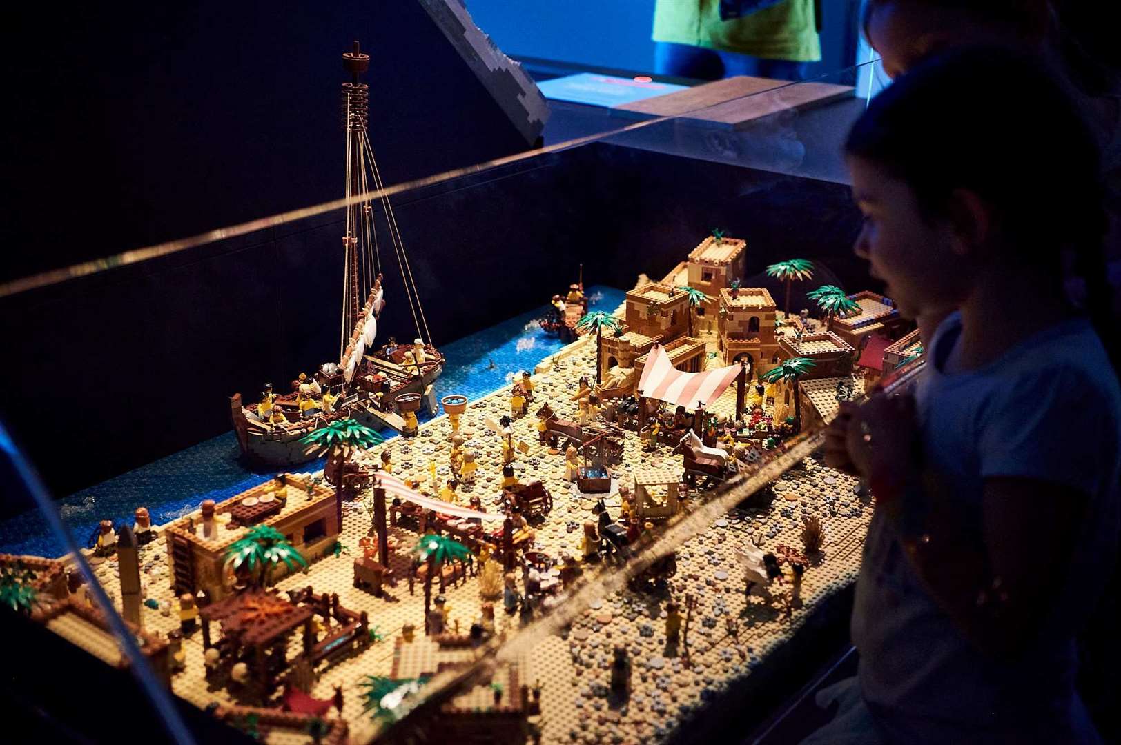 Brickworks recreates sunken ships in Lego form