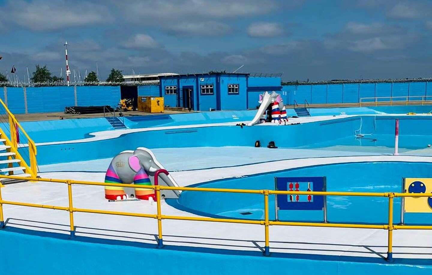 The Strand Lido in Gillingham closed unexpectedly last month. Picture: Medway Sport Facebook
