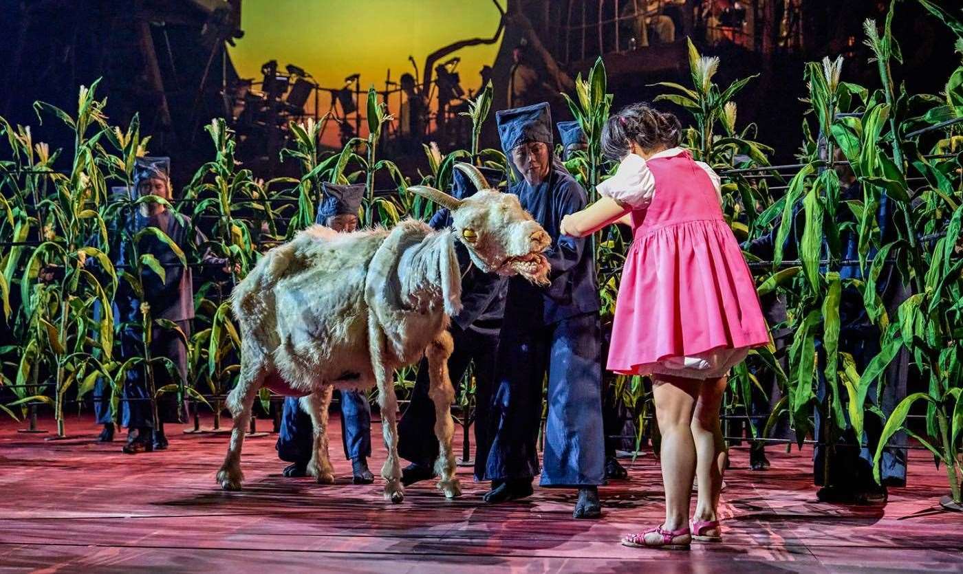 My Neighbour Totoro finished its successful stint at the Barbican in March last year. Picture: Manuel Harlan