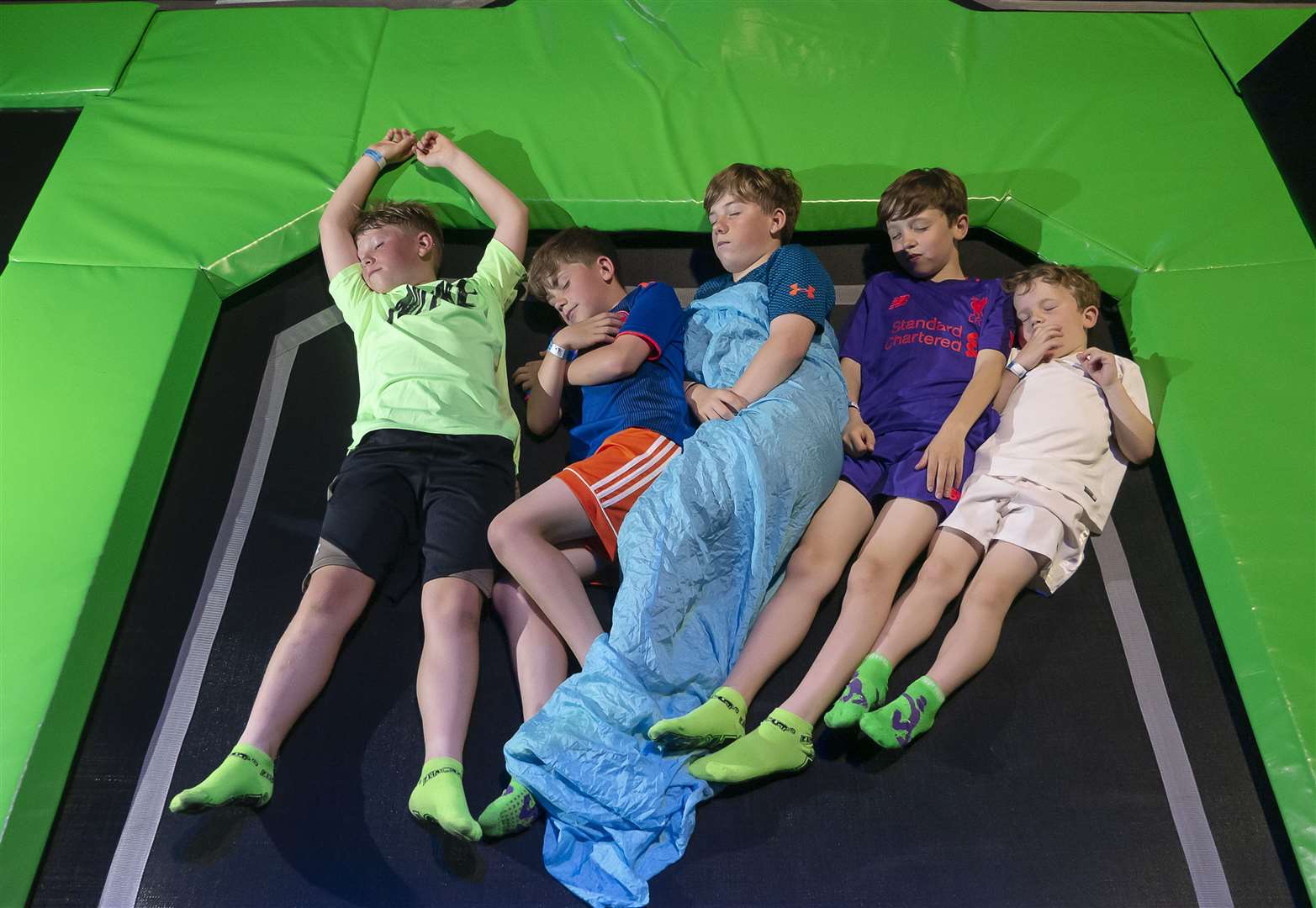 Flip Out trampoline park in Ashford and Chatham to offer sleepovers this summer