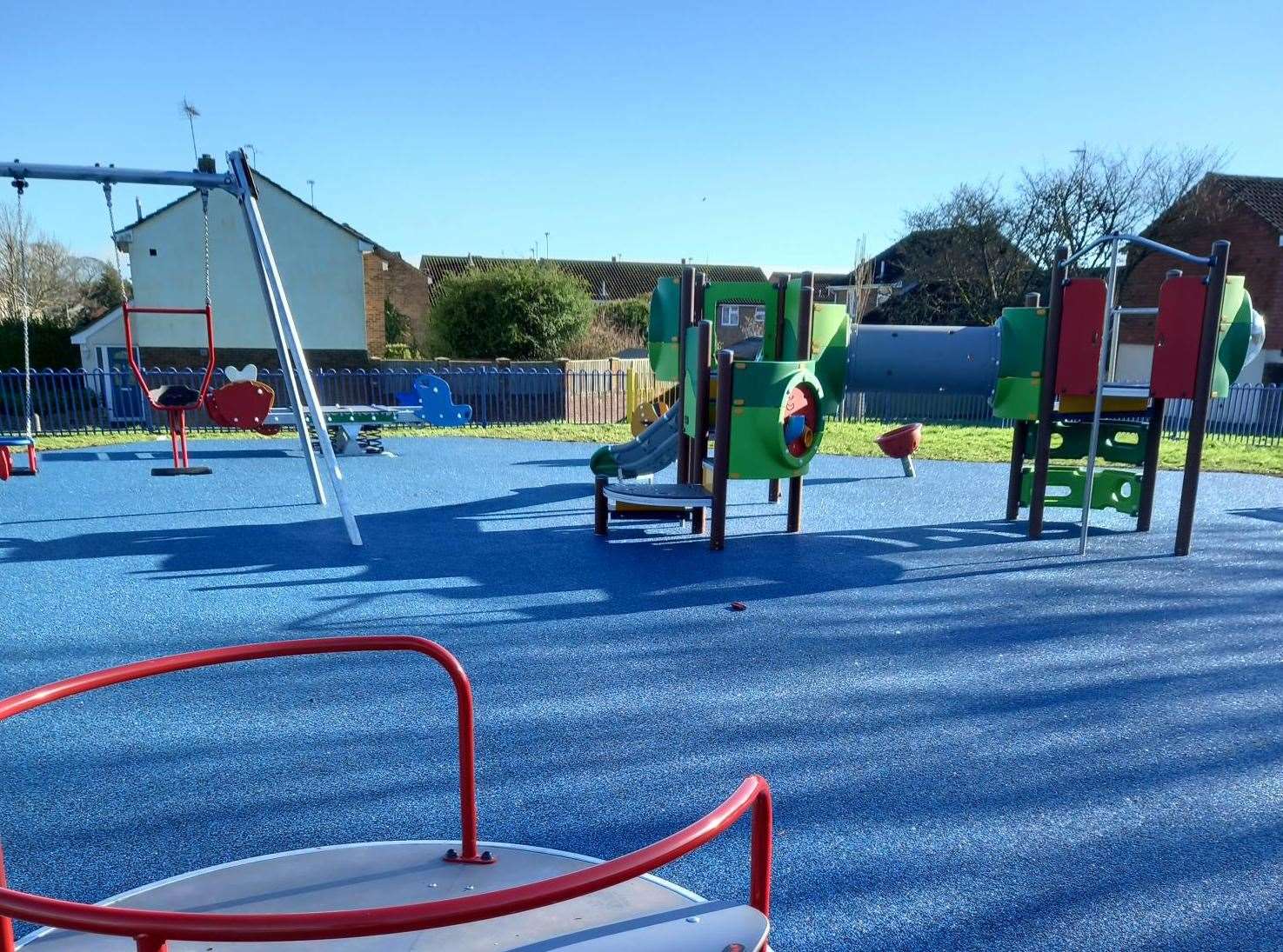 Rectory Way play area has been transformed. Picture: Ashford Borough Council