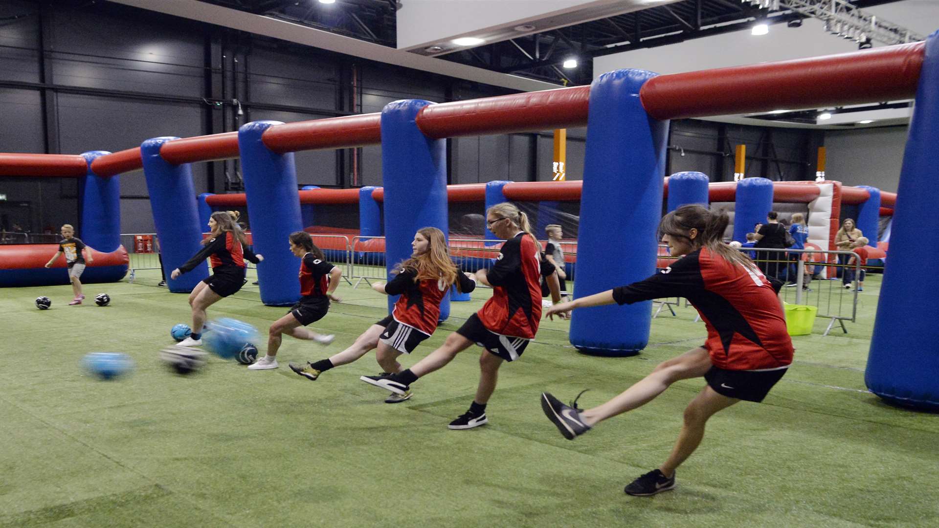 Bluewater opens indoor football theme park