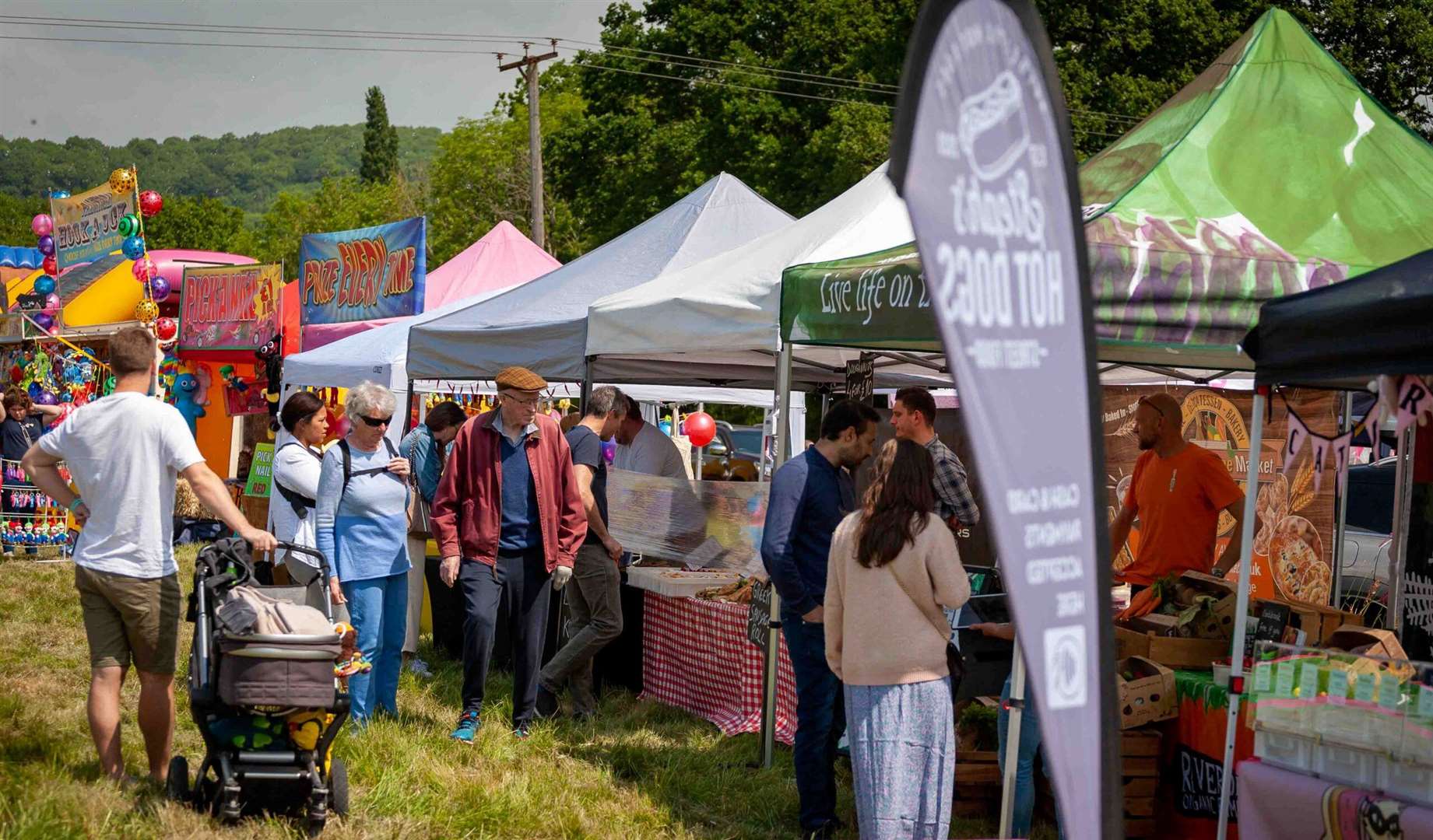 The Kent Food Fest is a huge food festival with plenty of family activities, including games, car shows, live music and DJs. Picture: Kent Food Fest