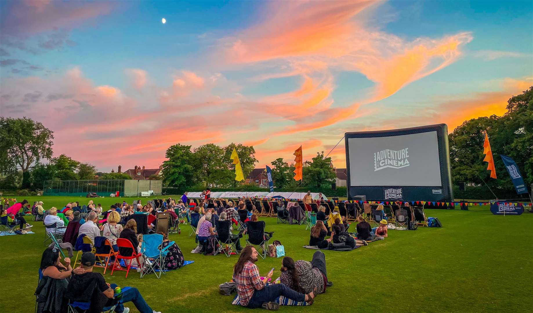 The UK’s largest touring outdoor cinema, Adventure Cinema, is coming to Gravesend for four nights. Picture: Adventure Cinema