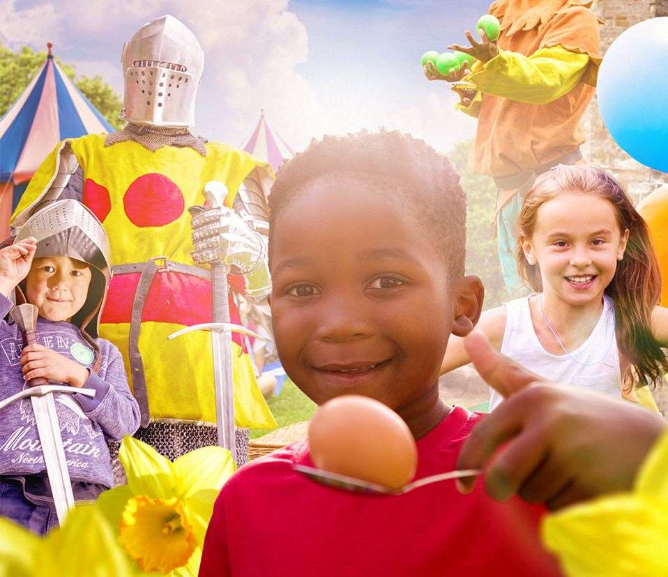 Who will win Dover Castle's egg and spoon race? Picture: English Heritage