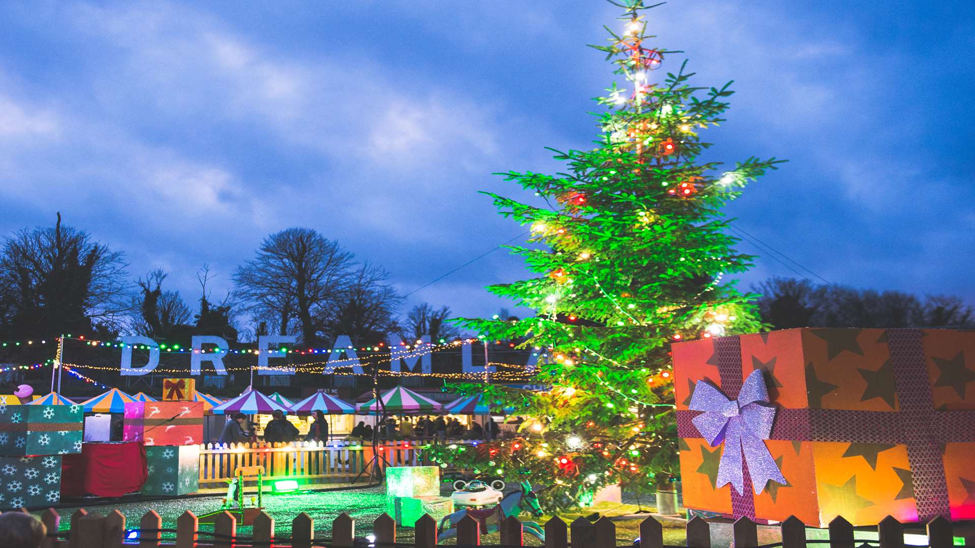 The Festive Fairground at Dreamland Margate