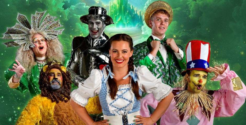 Follow the yellow brick road with the cast of the Wonderful Wizard of Oz in Folkestone. Picture: Leas Cliff Hall