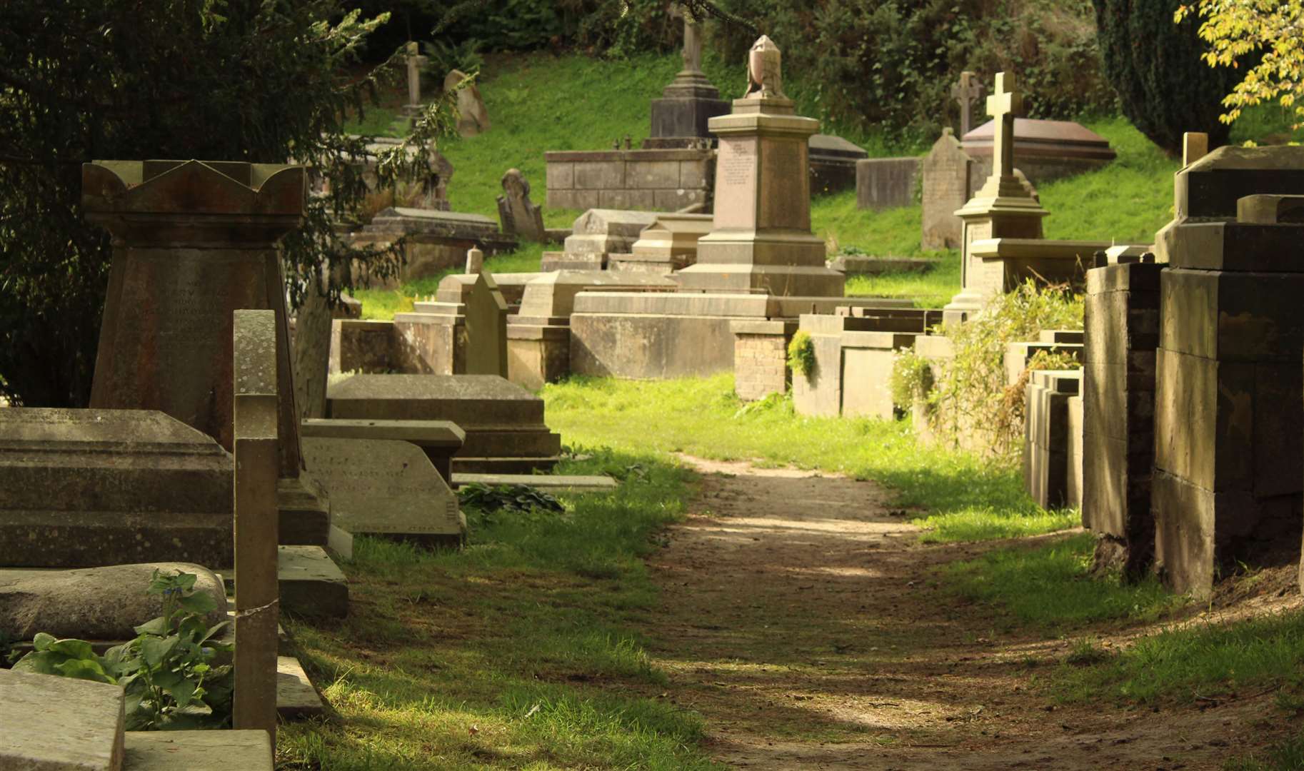 Woodbury Park Cemetery is where 6,000 people from in and around Tunbridge Wells are buried. Picture: Emma Vidler