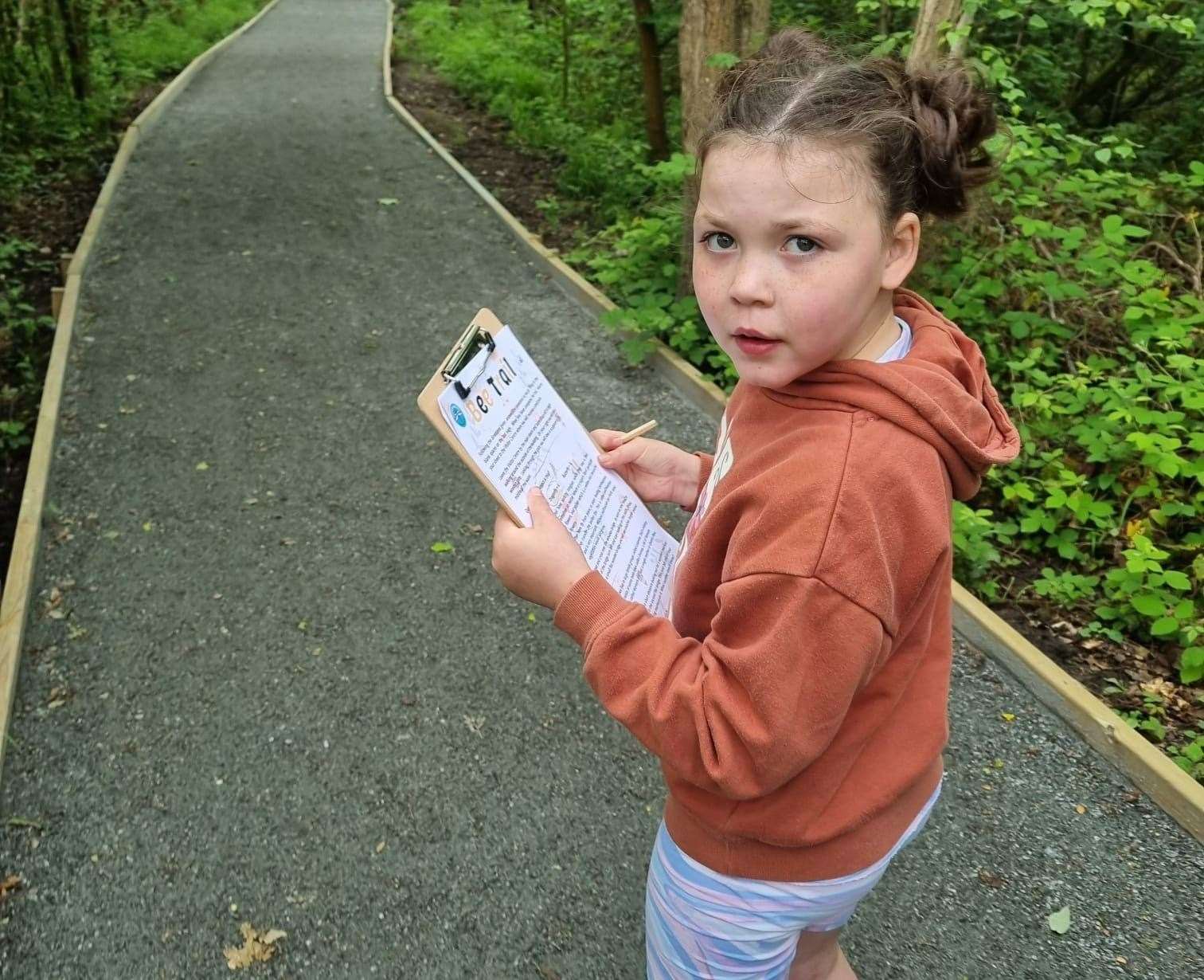 Hermione de Nocker, from Maidstone, has been diagnosed with a brain disorder. Picture: Caryn de Nocker