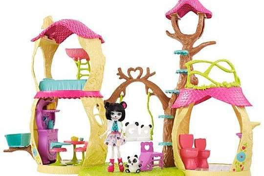 Enchantimals Playhouse Panda Set Mattel £32.99