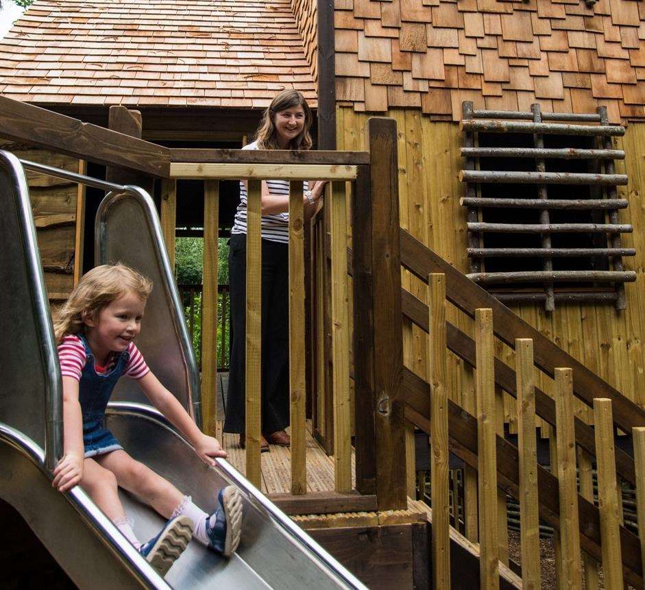 The new treehouse at Chartwell