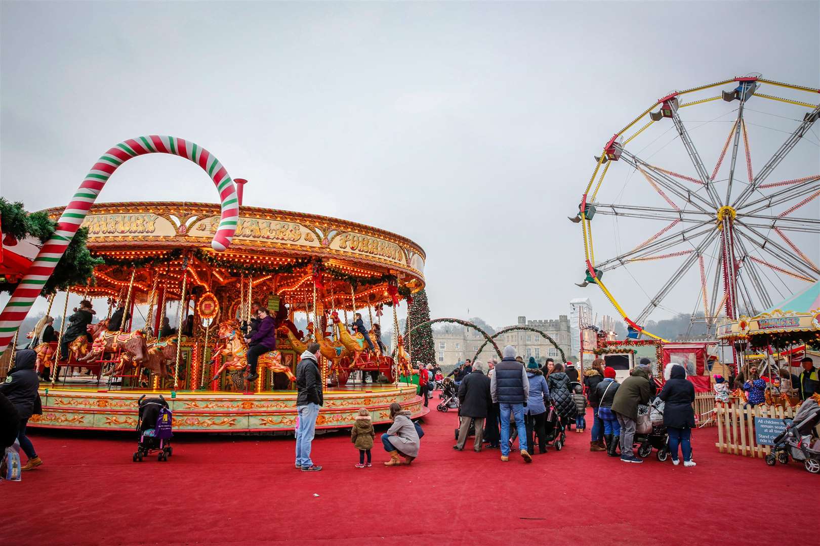 Fancy a fairground ride? There's plenty at the Christmas Market.