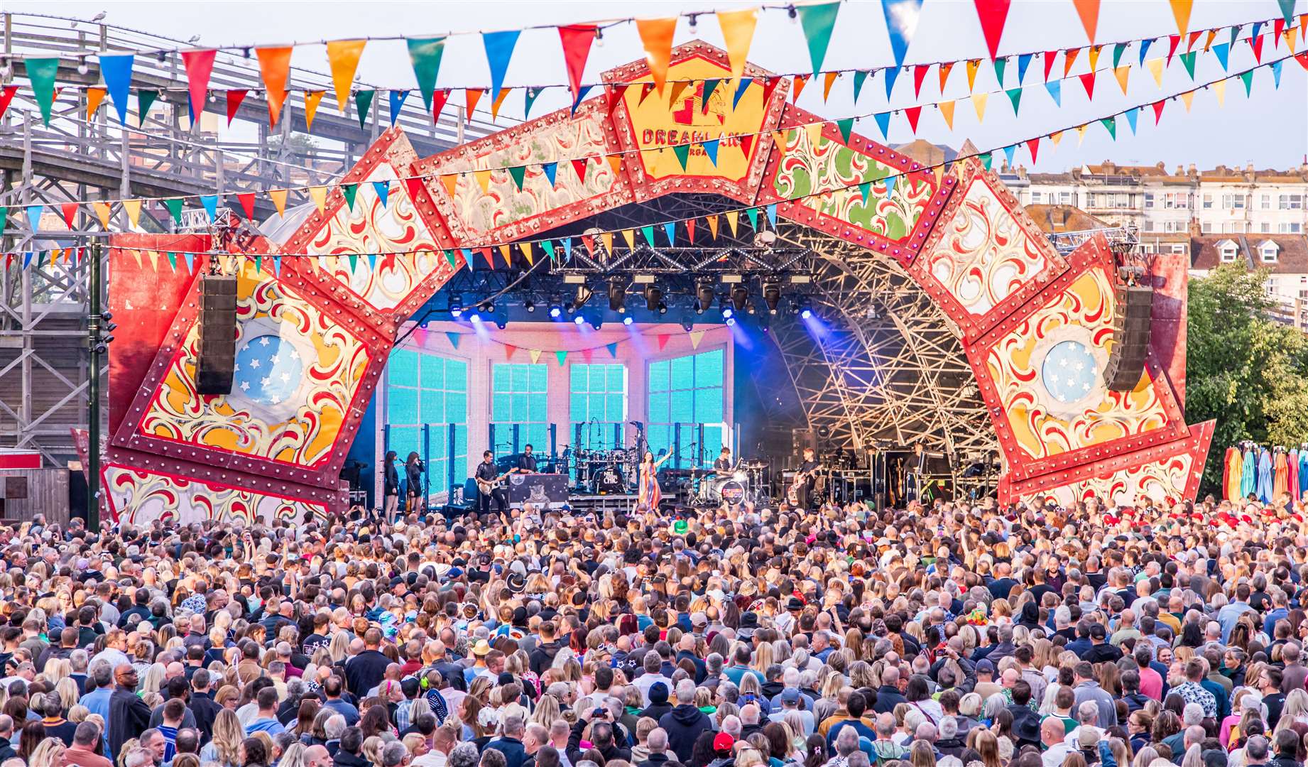 Dreamland will host artists such as the Sex Pistols, Texas, Madness and The Libertines this summer. Picture: Simon Burke