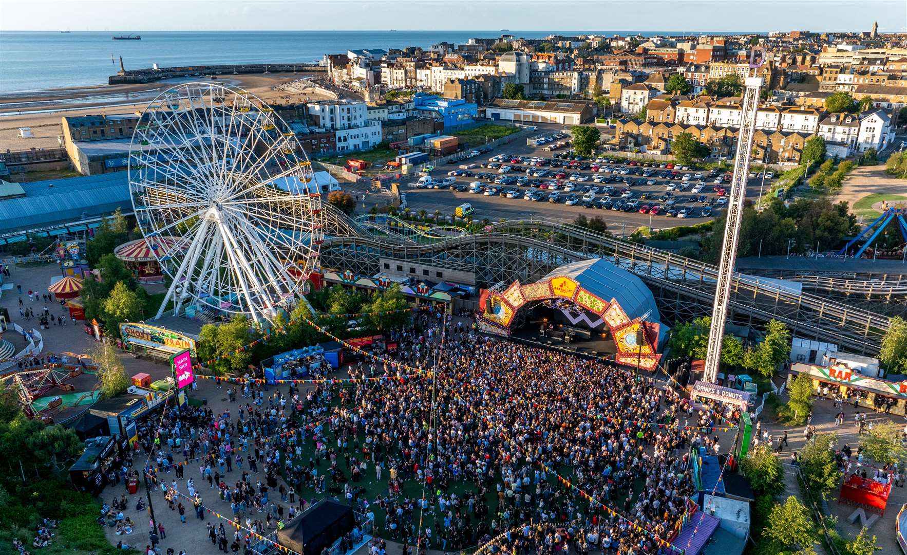 Once again, the big attraction will be a string of outdoor shows on Dreamland's Scenic Stage. Picture: @GJHeming/Margate Summer Series