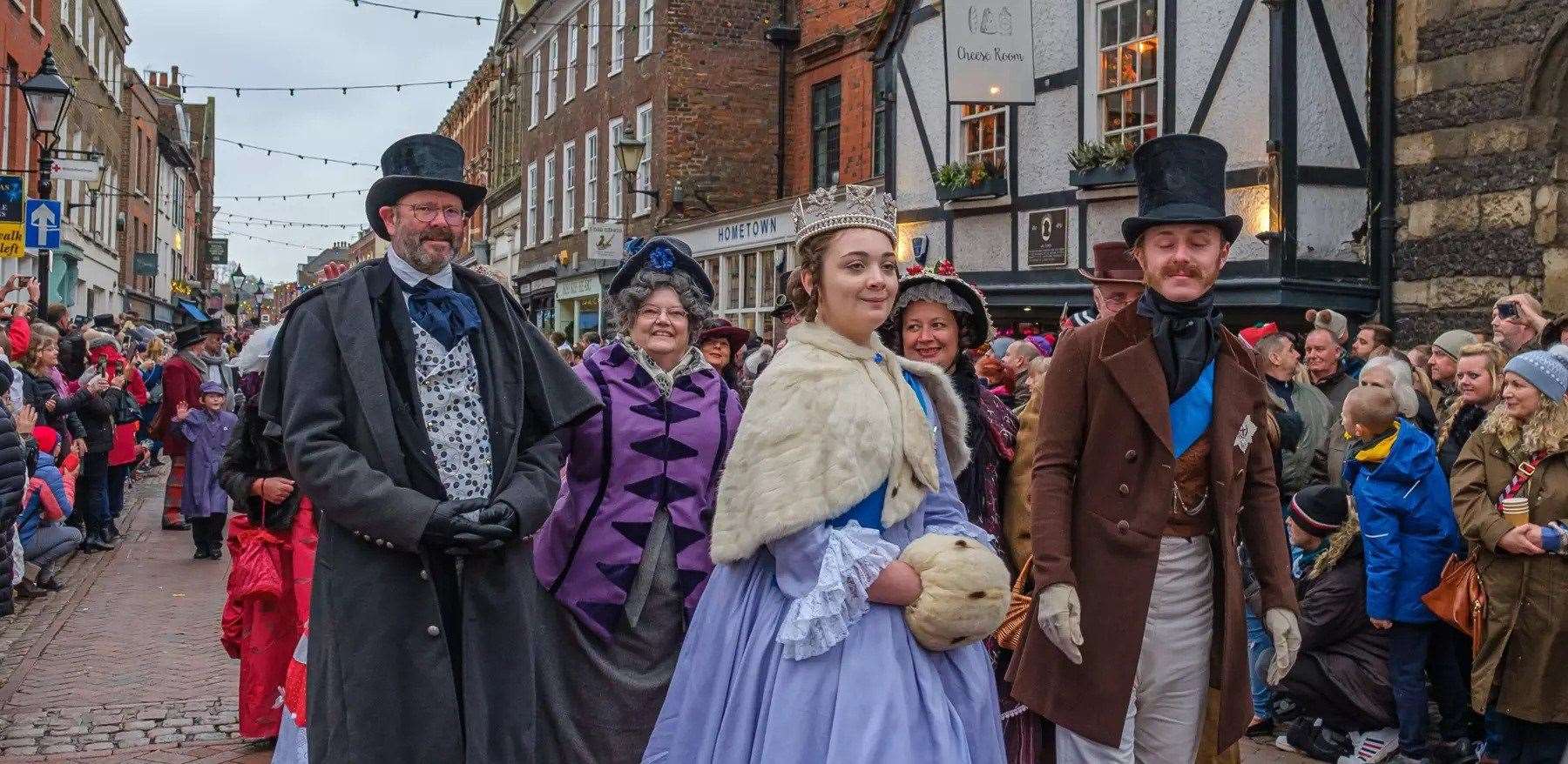 Rochester’s Dickensian Christmas Festival returns for 2024. Picture: Visit Medway