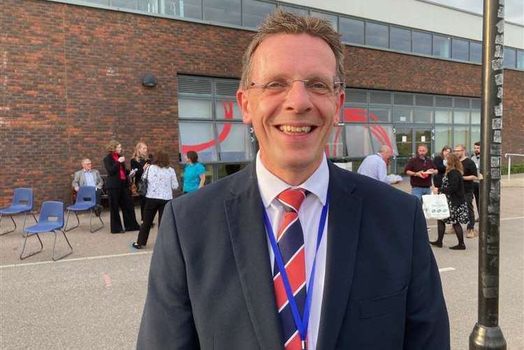 Oasis Academy principal Andy Booth