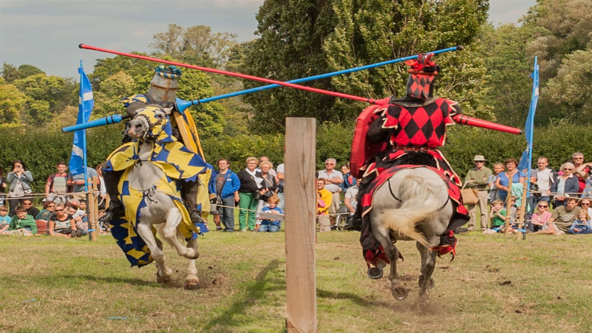 Jousting tournaments will be taking place at Hever Castle