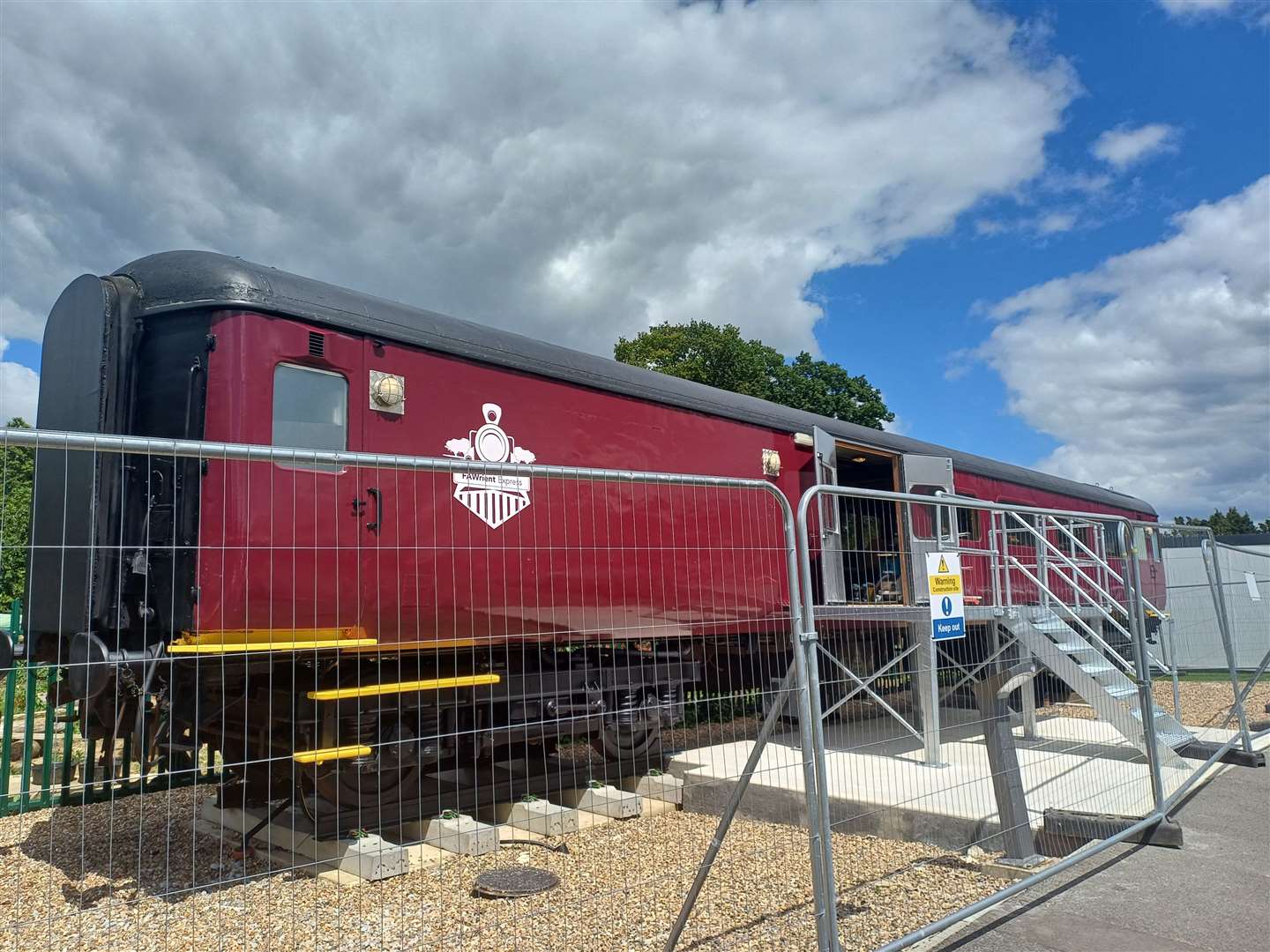 KentOnline had a sneak peek inside the new train cafe at Five Acre Wood School in Maidstone