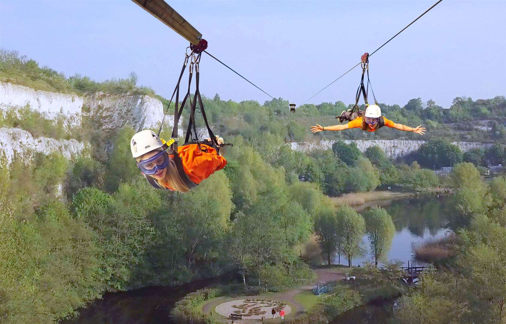 Biggest Zip Line In The Country To Open At Bluewater By February Half 