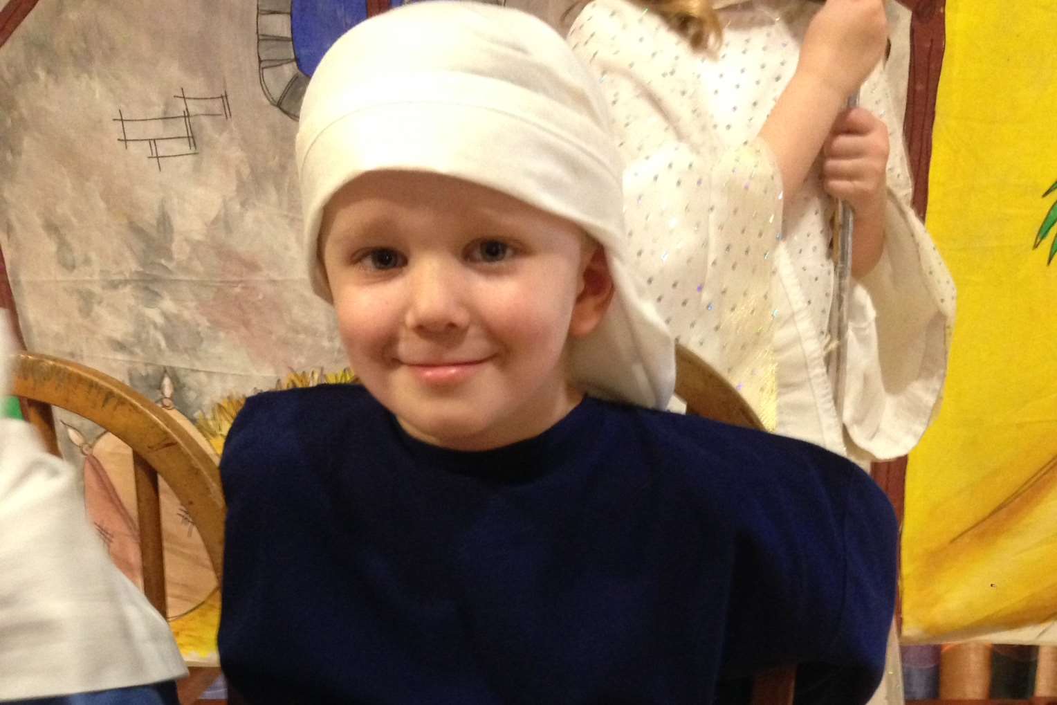 Our Joseph! The obligatory first nativity will leave you reaching for the tissues.