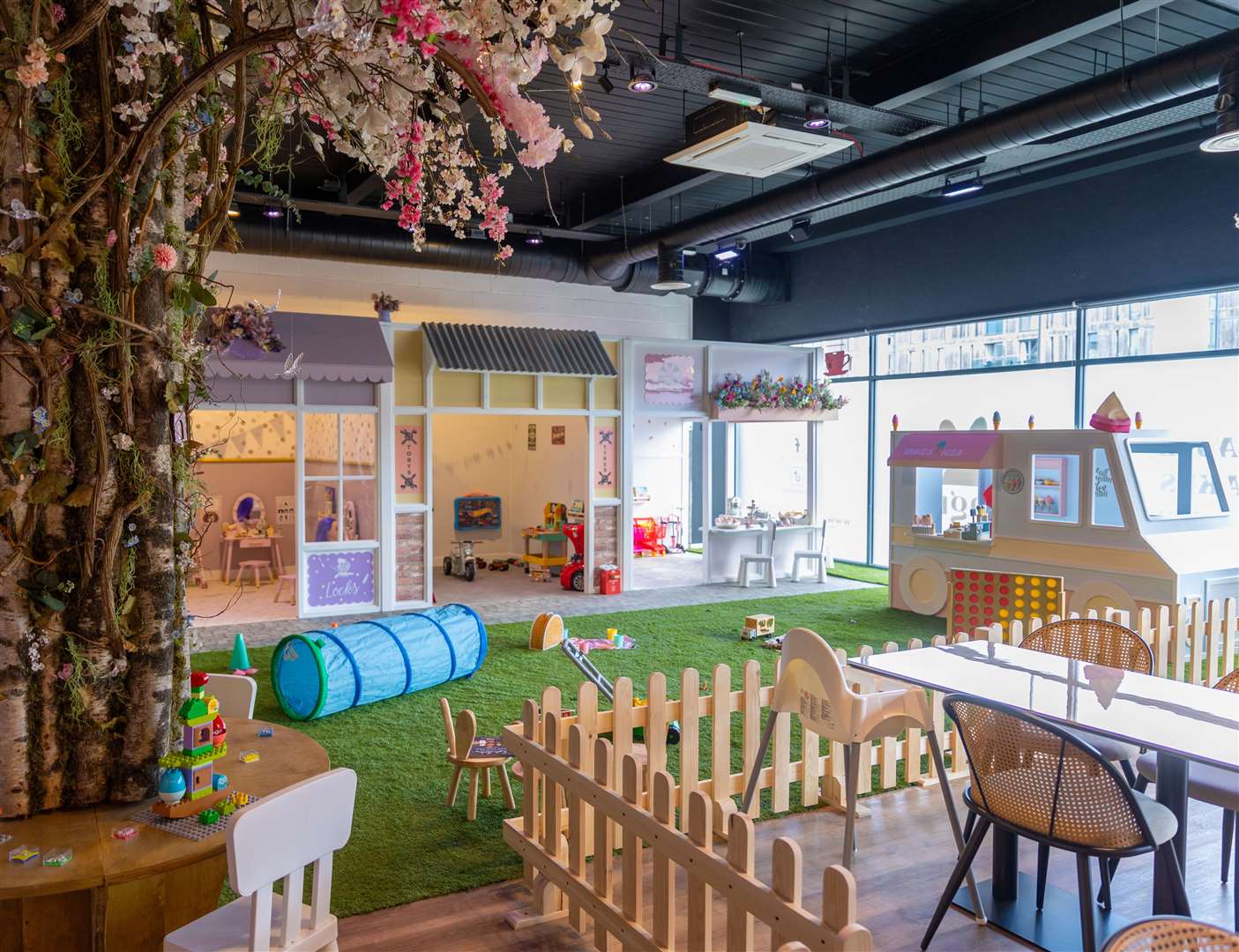 Inside the brand new Imagine Play Café in Chatham Dockside. Picture: @rddigital_uk