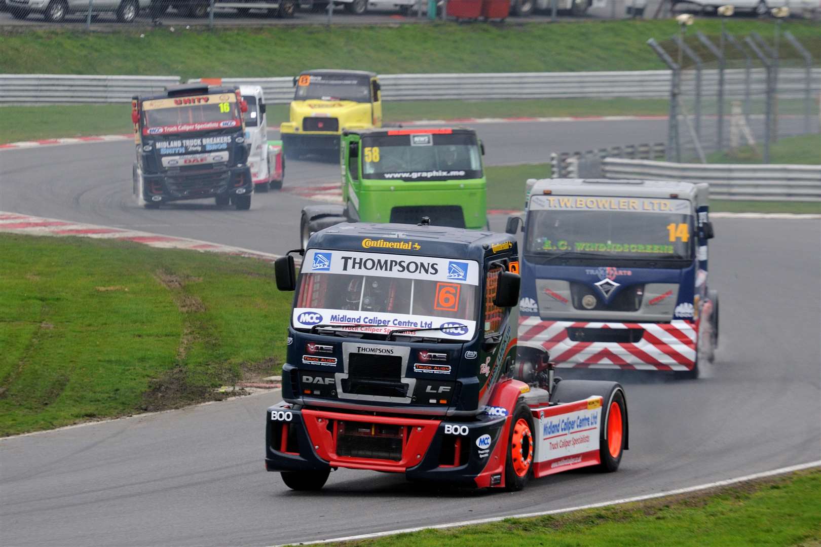 Brands Hatch is set to combine truck racing with fireworks