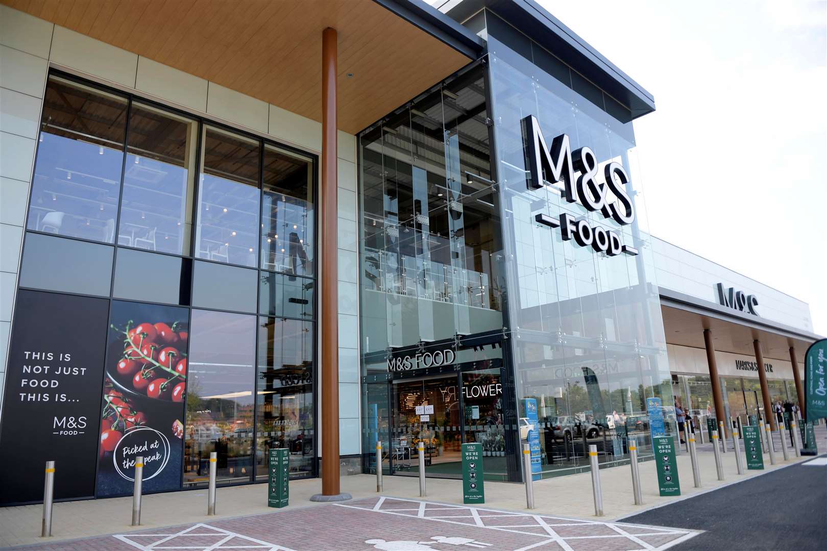 The M&S store at Eclipse Park in Maidstone is among seven taking part