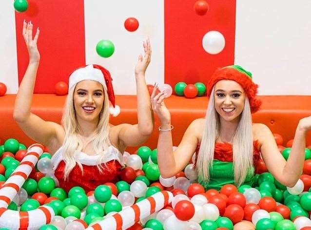 A Christmas-themed Selfie Factory was amongst the attractions visitors could enjoy last year