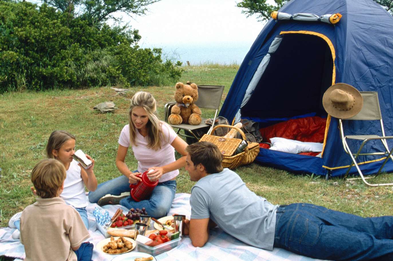 Camping is a great way to bond and have fun with your family