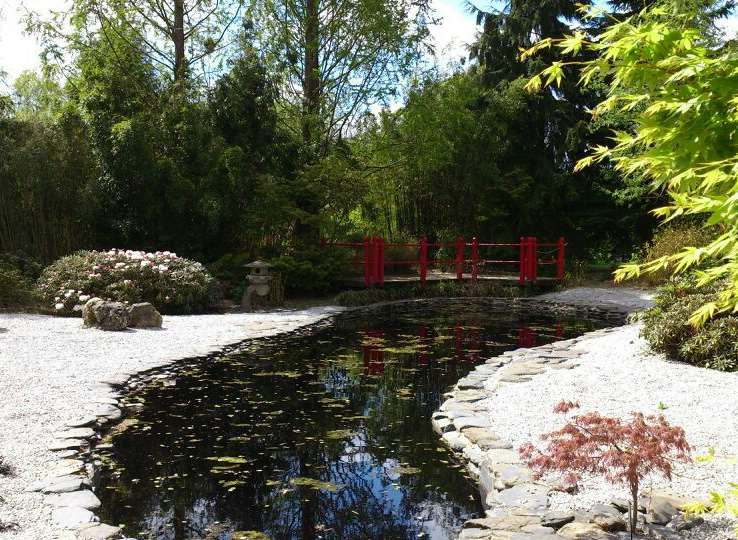 The Oriental Garden at Broadview Gardens