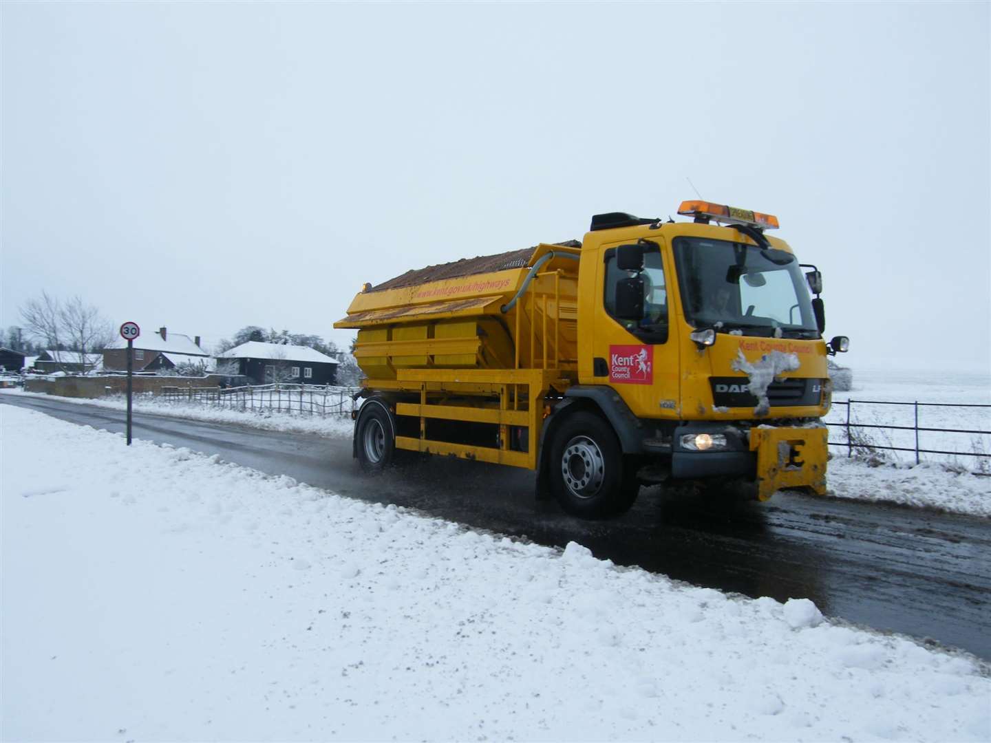 Snow is forecast for Tuesday night and Wednesday morning