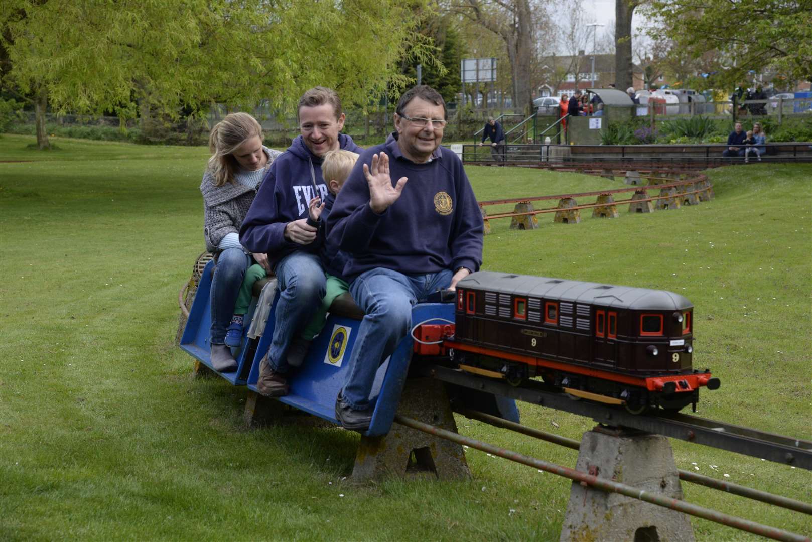 Gravesend Model Marine and Engineering Society miniature railway at Cascades