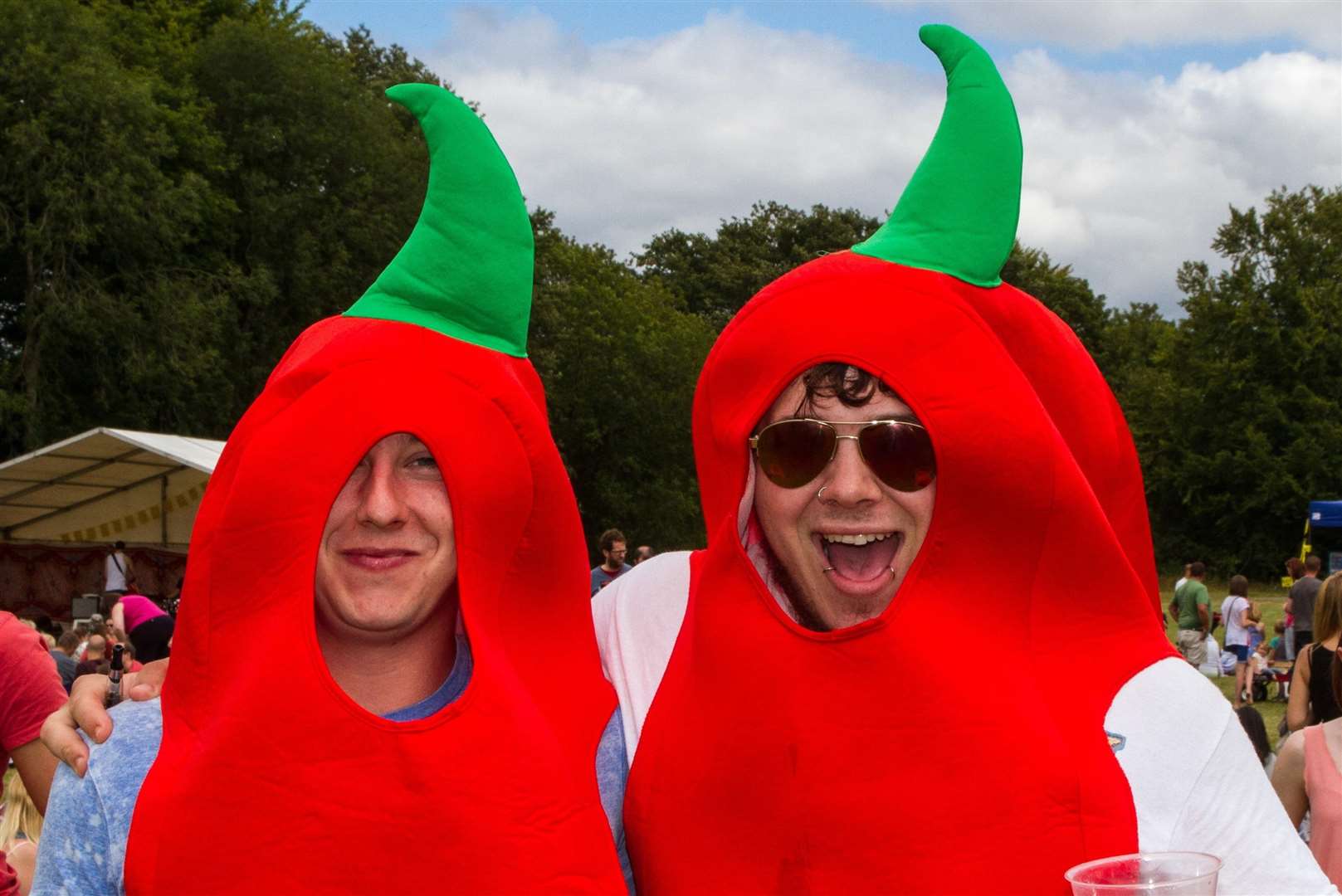 Festival goers celebrate the chilli (2639598)