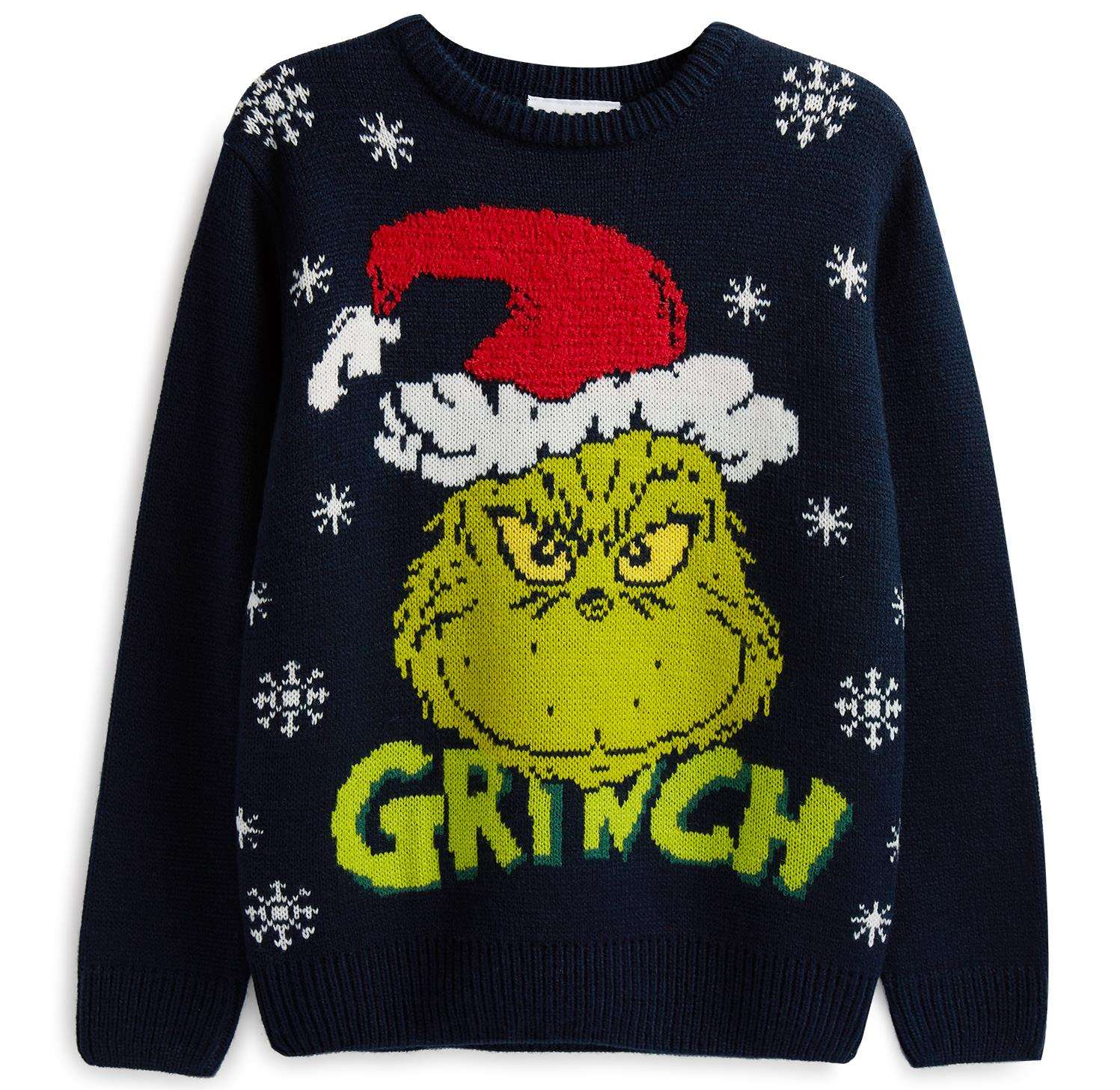 The Grinch clothing at Primark, New Look and M&Co