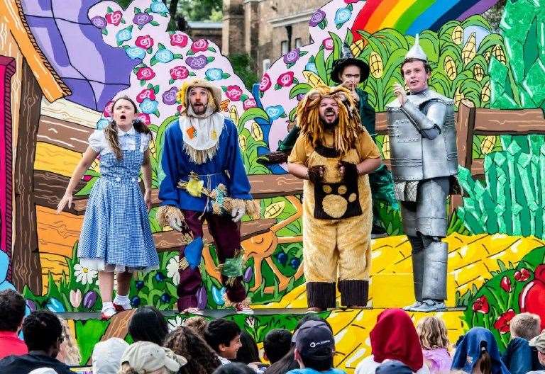 Immersion Theatre, who performed the Wizard of Oz at Leeds Castle last year, will be reimagining children’s classic Peter Pan later this year. Picture: Immersion Theatre