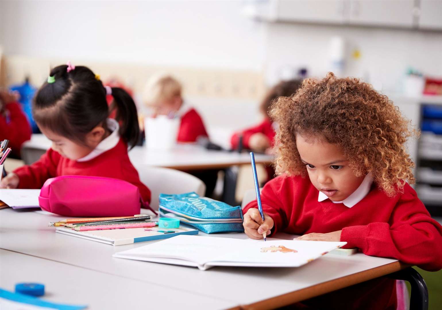 A record number of pupils were absent from school in England the week before the summer holidays began. Image: iStock.