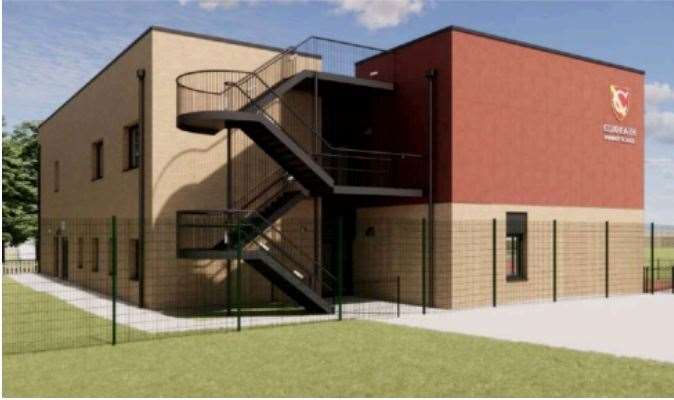 How the new Coxheath Primary School building would look